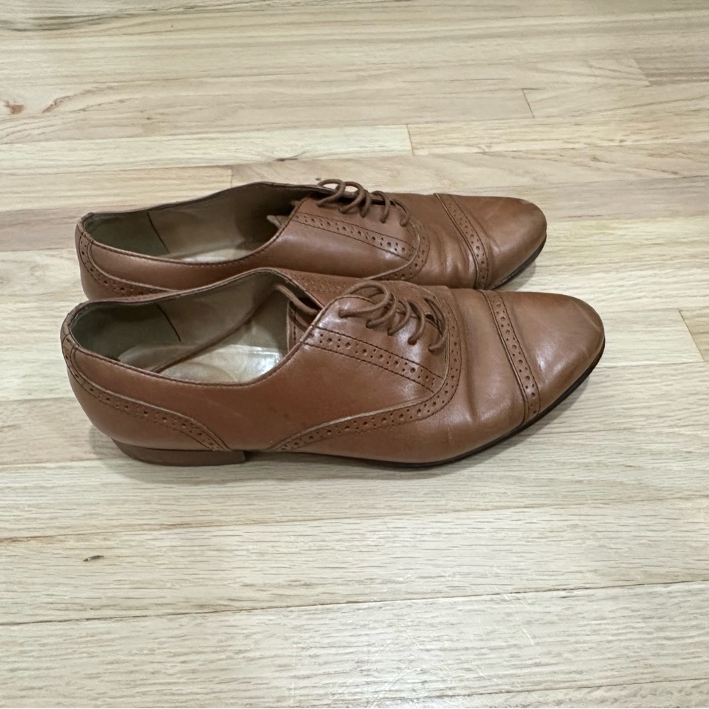 J. Crew Camden Leather Nutmeg Brogues Oxford 6
